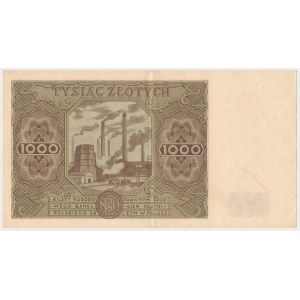 1.000 złotych 1947 - mała litera