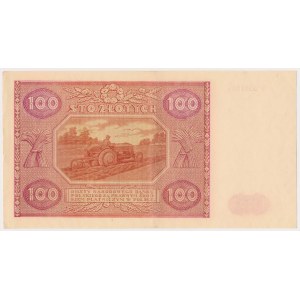 100 zloty 1946 - large letter