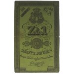 Novemberaufstand, 1 Zloty 1831 - Głuszyński - dickes Papier