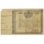 November Uprising, Certificate of Loan POLISH POSITIONS 600 PLN 1831.