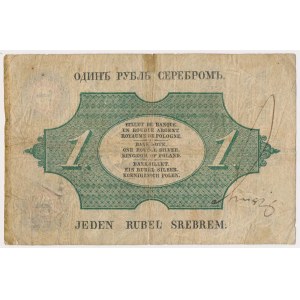 Königreich Polen, 1 Rubel in Silber 1855 - SCHÖN