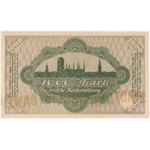 Gdansk, 1,000 marks 1923