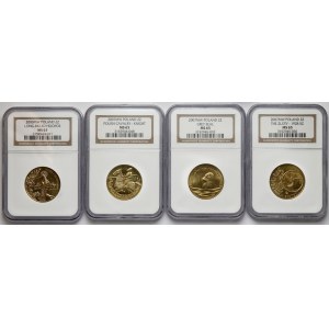 2 złote 2000-2007 (4szt)