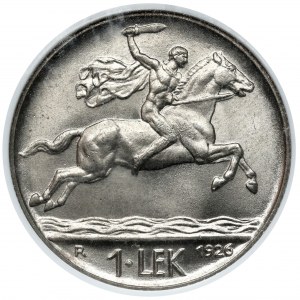 Albánsko, 1 lek 1926-R