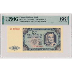 20 złotych 1948 - KE