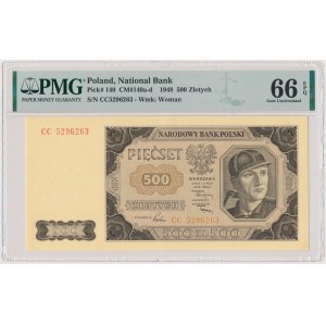 500 zloty 1948 - CC