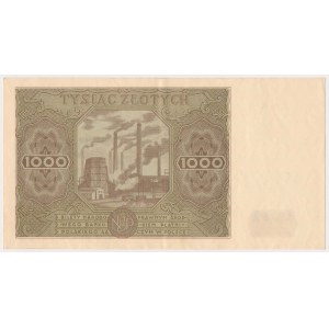 1 000 zlatých 1947 - malé písmená