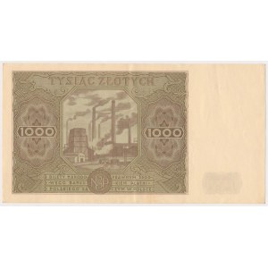 1.000 złotych 1947 - mała litera