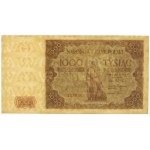 1,000 zloty 1947 - lowercase letter