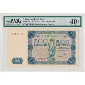 500 zloty 1947 - Y2