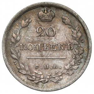 Russland, Alexander I., 20 Kopeken 1816 - seltenes Jahr