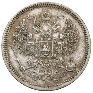 Russland, Alexander II., 20 Kopeken 1866