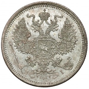 Rusko, Alexander II, 20 kopejok 1874