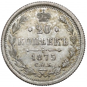Rosja, Aleksander II, 20 kopiejek 1875