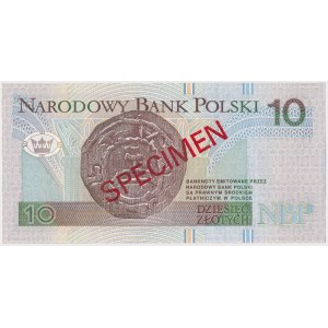 10 złotych 1994 - WZÓR - AA 0000000 - Nr 1250