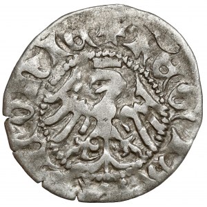 Władysław II Jagiełło, Półgrosz Kraków - type 5 - letter A