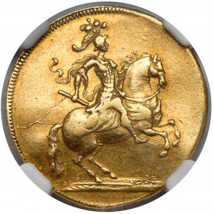 Augustus II the Strong, Coronation dudukat 1697