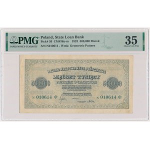 500.000 mkp 1923 - 6 cyfr - N