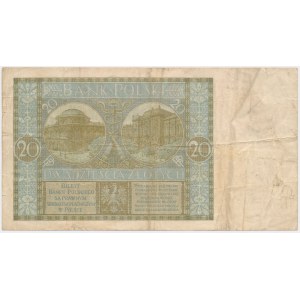 20 złotych 1929 - Ser.DF.