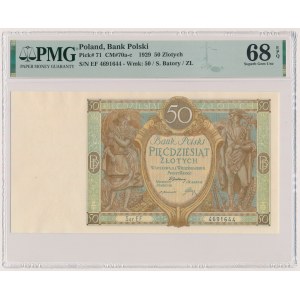 50 złotych 1929 - Ser.EF