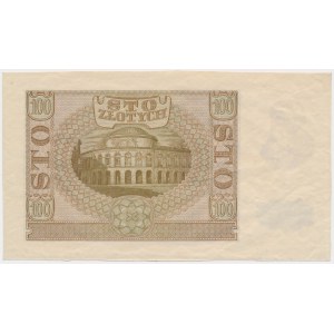 100 zlotých 1940 - bez série a číslovania