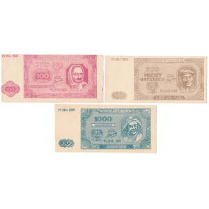 PRL, Pseudo-banknotes from the game We Build STALIN'S MONument (3pcs)