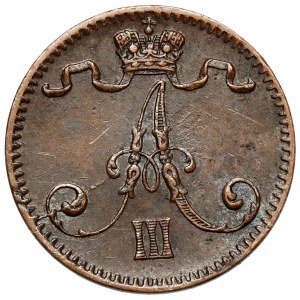 Finnland / Russland, Alexander III, 1 penni 1888