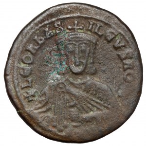 Byzanz, Leo VI. (886-912 n. Chr.) Follis, Konstantinopel