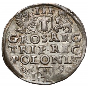 Žigmund III Vaza, Trojak Poznaň 1590 IF