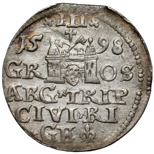 Sigismund III. Vasa, Troika Riga 1598