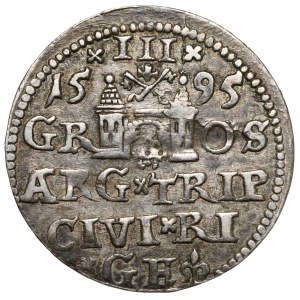 Sigismund III. Vasa, Troika Riga 1595