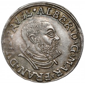 Prussia, Albrecht Hohenzollern, Trojak Königsberg 1535