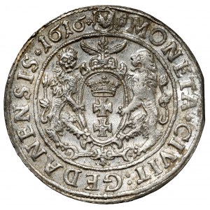 Sigismund III Vasa, Ort Gdansk 1616 - Typ II