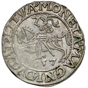 Zikmund II August, půlpenny Vilnius 1557