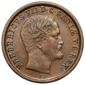 Dánsko, Frederick VII, Rigsbankskilling 1853