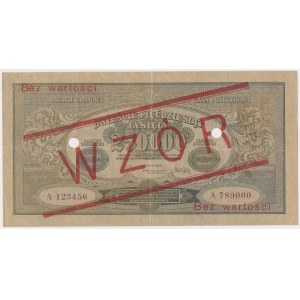 250.000 mkp 1923 - WZÓR - A - perforacja
