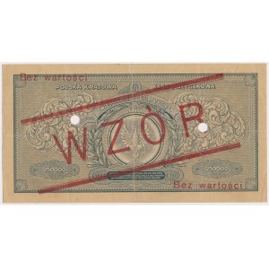 250,000 mkp 1923 - MODEL - A - perforation.