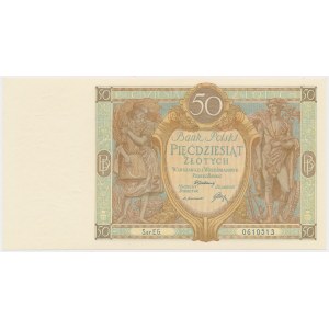 50 złotych 1929 - Ser.EG