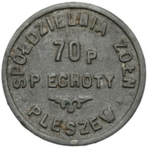 Pleszew, 70. Pułk Piechoty - 50 groszy