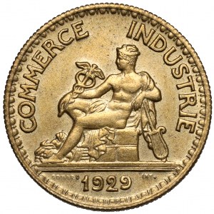 Francie, 50 centimů 1929 - vzácné