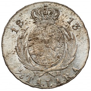 Principality of Warsaw, 1/3 thaler 1813 IB