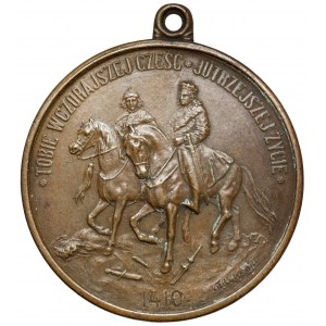 Medaila, 500. výročie bitky pri Grunwalde 1910 - vzácna