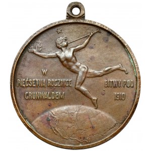 Medal, 500. rocznica Bitwy pod Grunwaldem 1910 - rzadki
