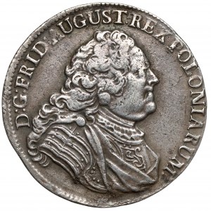 August III Sas, 1/3 thaler (half-gulden) 1741 FWóW, Dresden