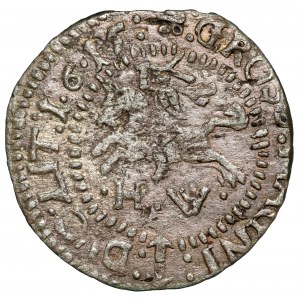 Sigismund III Vasa, Vilnius 1615 penny - SIGISS error