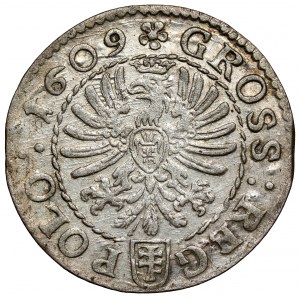 Sigismund III Vasa, The Cracow 1609 penny - Pilawa