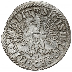 Zikmund III Vasa, Vilnius penny 1610 - krásný