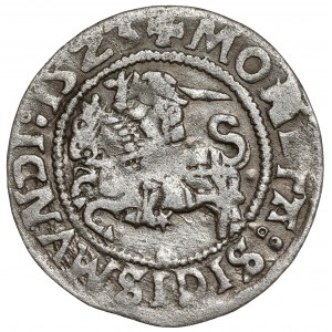 Sigismund I. der Alte, Halber Pfennig Vilnius 1523