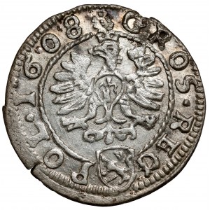 Sigismund III. Vasa, Grosz Kraków 1608 - übergangsweise