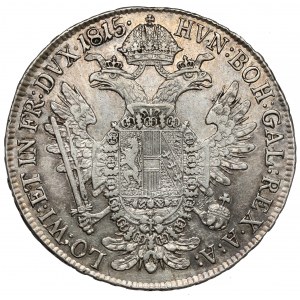 Austria, Franciszek I, 1/2 talara 1815-A, Wiedeń